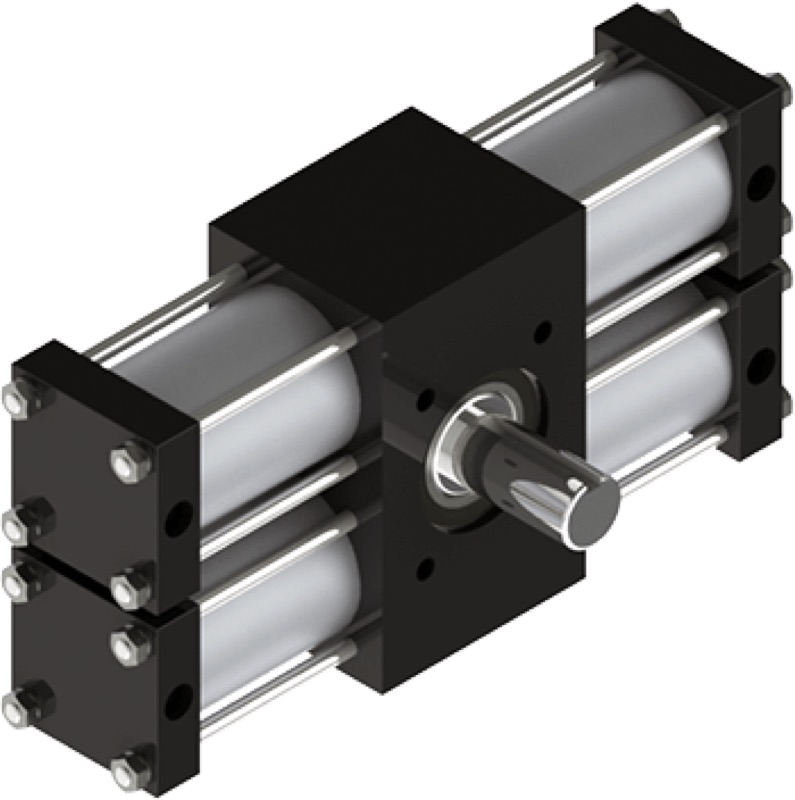 A42 Dual-Rack Rotary Actuator