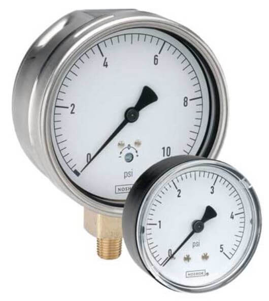 pressure-gauge-noshok-dial-indicating-200-series