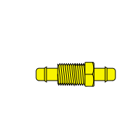 Hose Barb Connectors - 10RBK2-045