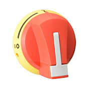 S01 Round Handle, External Mount, Red/Yellow, Nema 3R/12