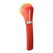 S3 Pistol Handle, External Mount, Red/Yellow, Nema 4/4X