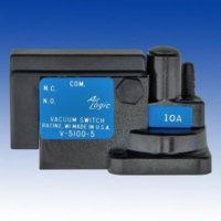 V51005PTB853A, Pipe Thread Mount 1/8-27 NPT Vacuum Switch 5" Hg 3 AMP