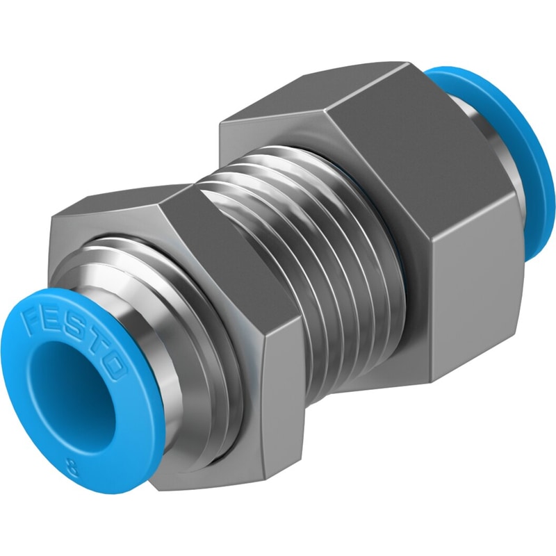 QSS-8-F Push-in bulkhead connector - Image 2