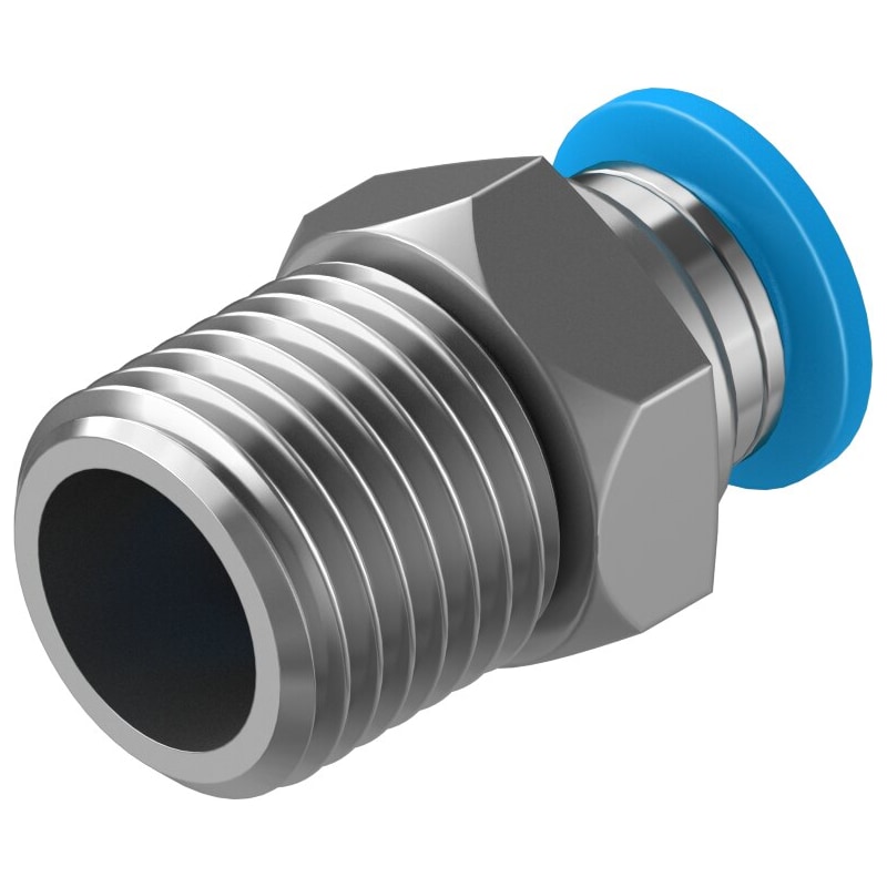 QS-1/4-6-100 Push-in fitting - Image 2