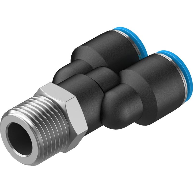 QSY-1/2-12 push-in Y-fitting - Image 2