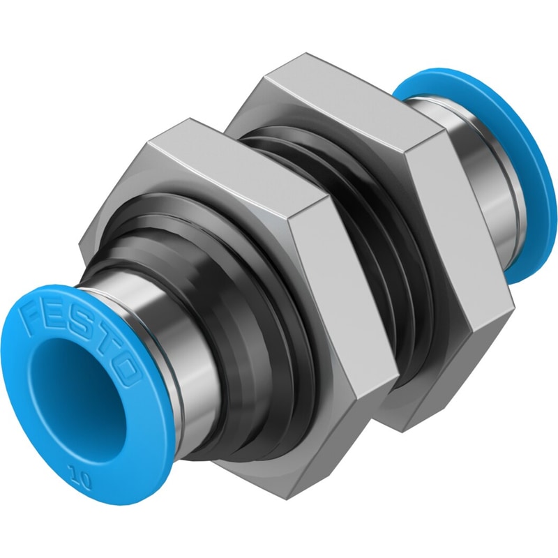 QSS-10 Push-in bulkhead connector - Image 2