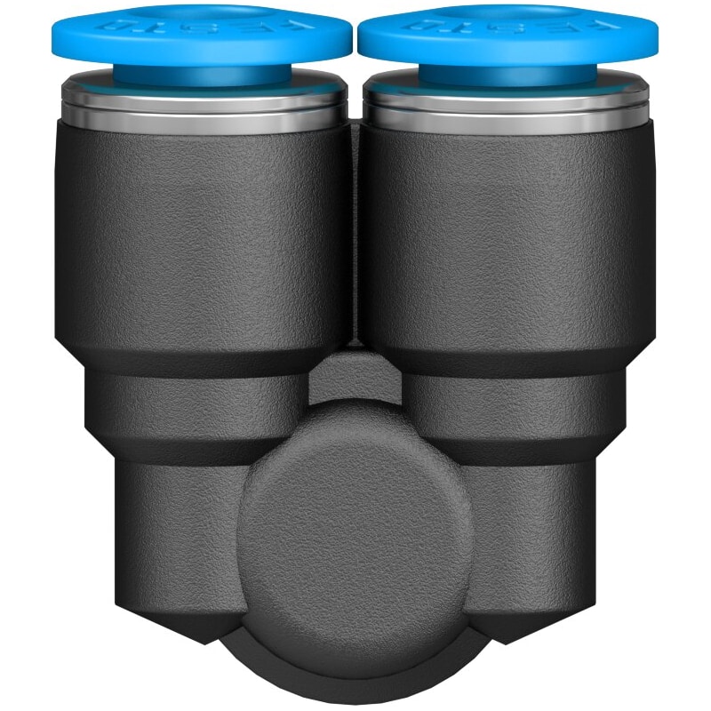 QSYL-1/4-6 push-in Y-fitting - Image 5