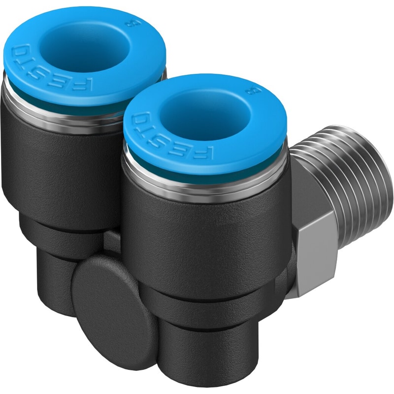 QSYL-1/8-8 push-in Y-fitting - Image 2