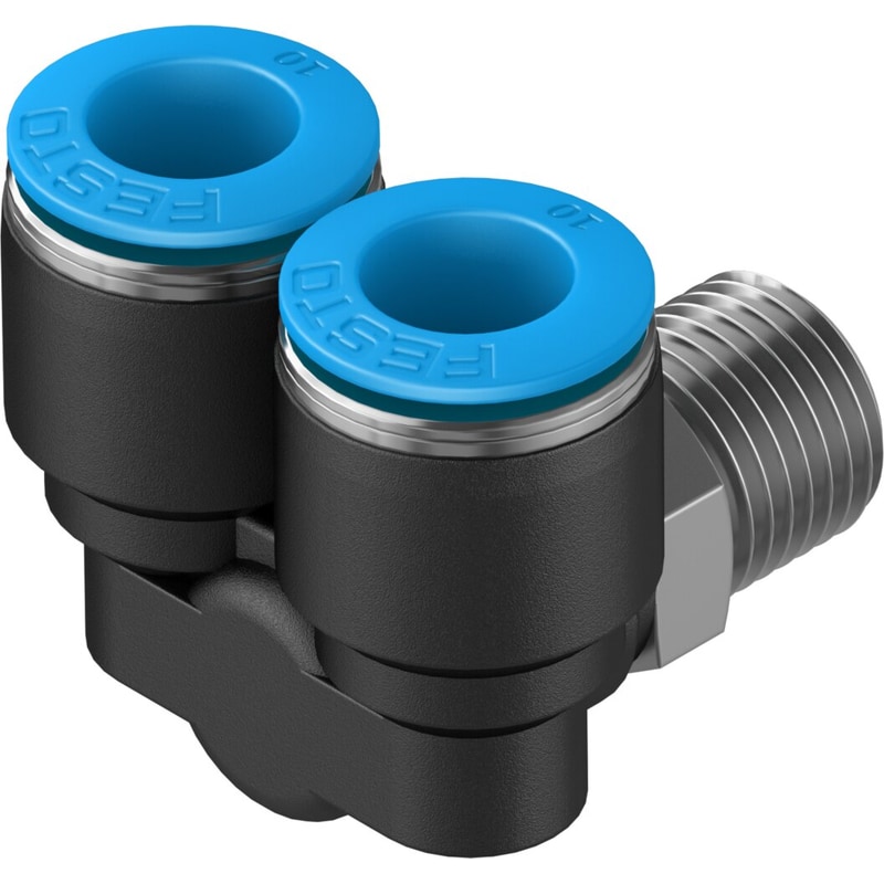 QSYL-1/4-10 push-in Y-fitting - Image 2