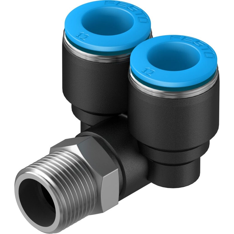 QSYL-3/8-12 push-in Y-fitting