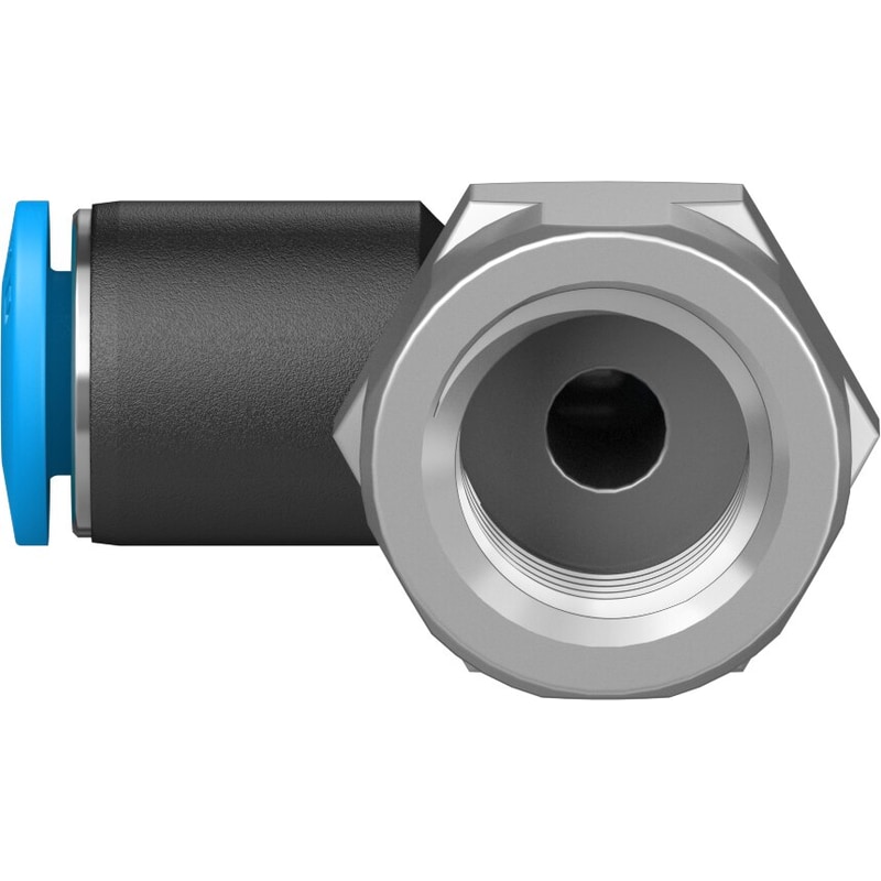QSLF-1/4-6-B Push-in L-fitting - Image 3