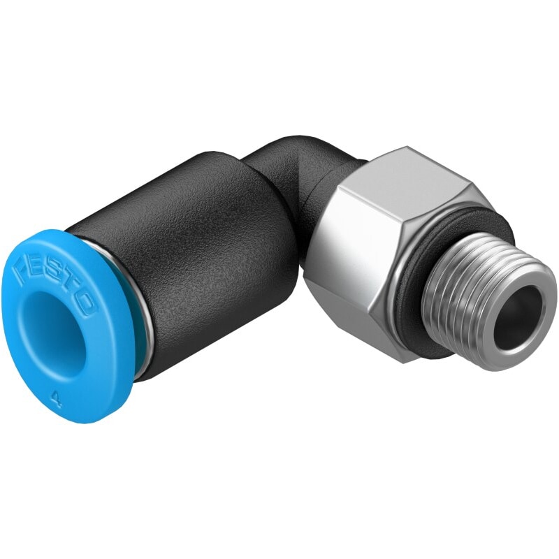 QSML-M5-4 Push-in L-fitting