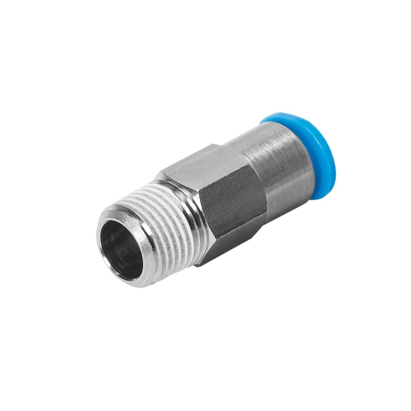 QSK-1/2-12 push-in fitting, self-sealing