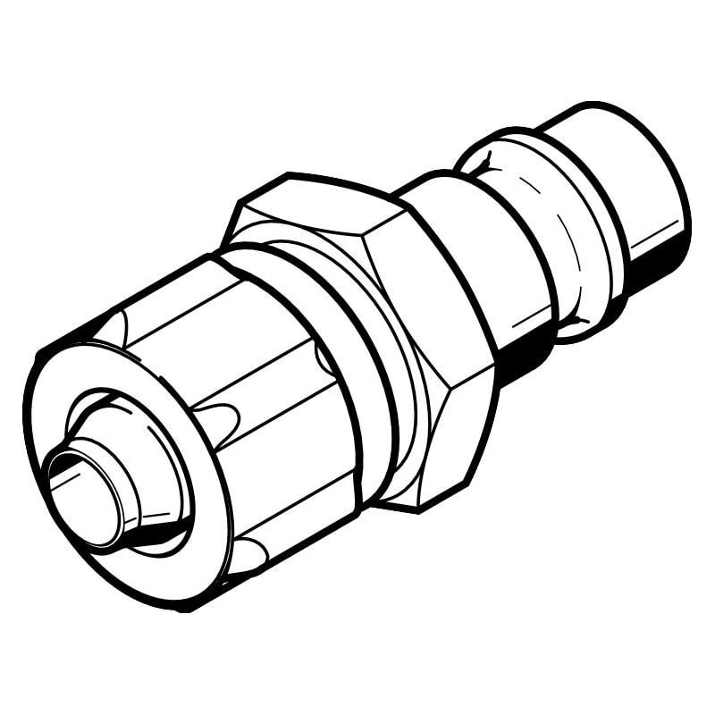 KS4-CK-6 Quick coupling plug