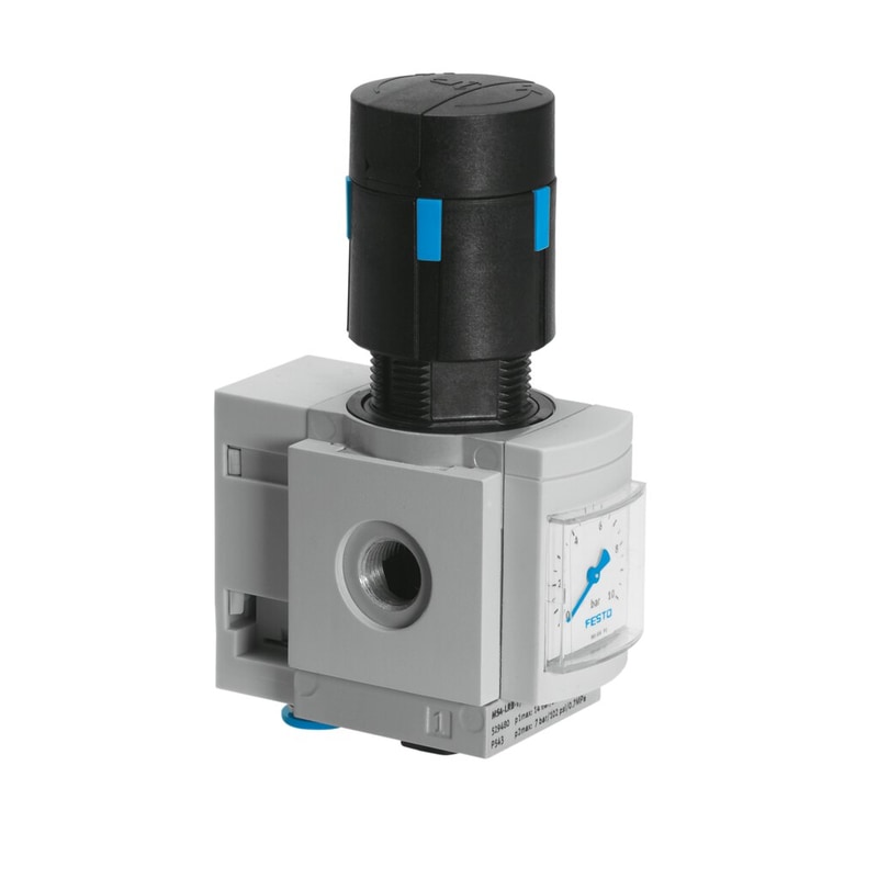 Pressure regulator MS4-LRB-1/4-D7-AS-BD