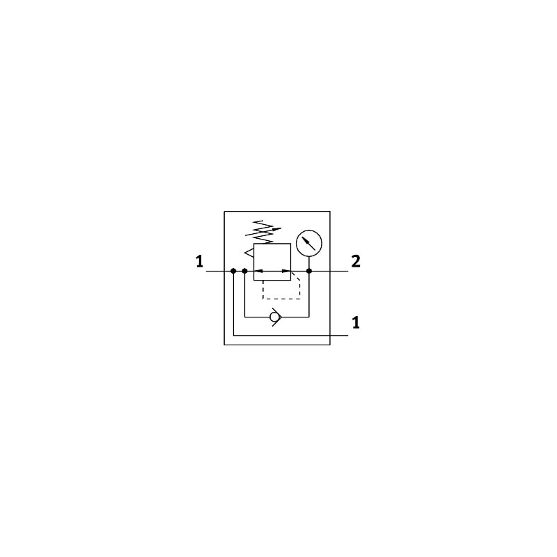 Pressure regulator MS4N-LRB-1/4-D6-AS - Image 2