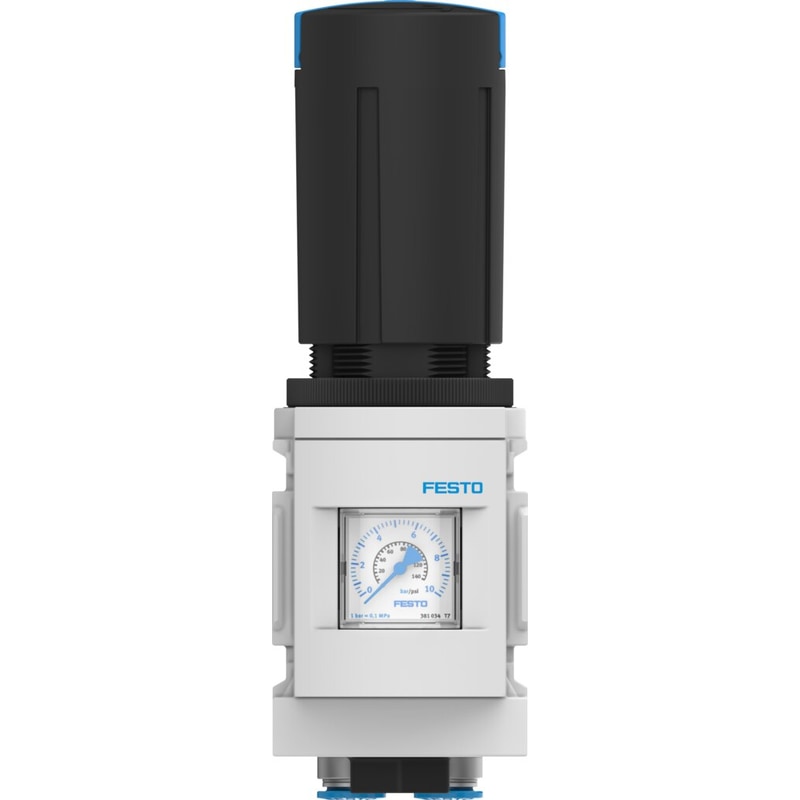 Pressure regulator MS4N-LRB-1/4-D6-AS-BI - Image 2