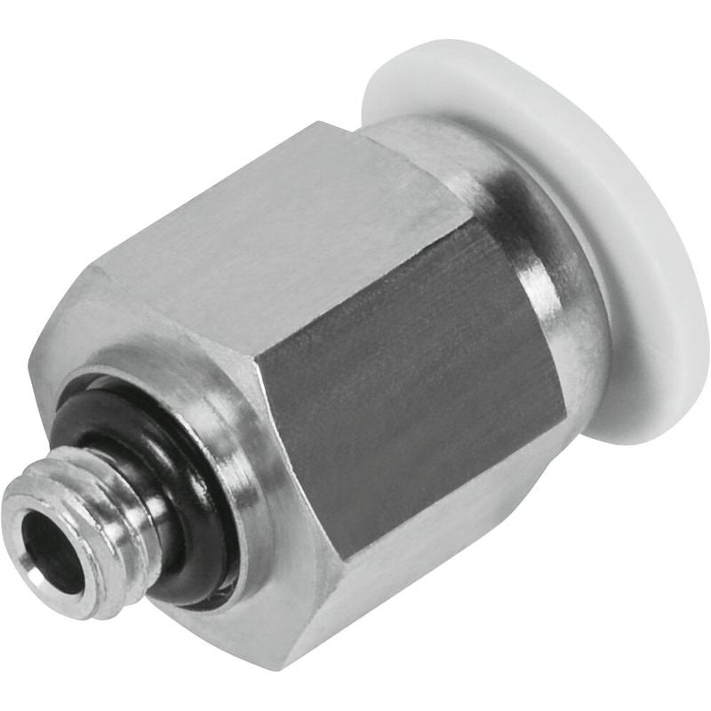 QBM-10-32-UNF-1/8-U Push-in fitting