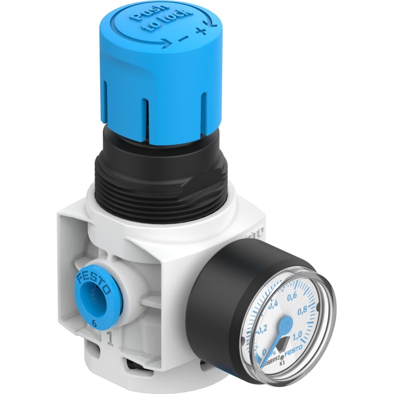 Pressure regulator MS2-LR-QS6-D6-AR-MPA-B
