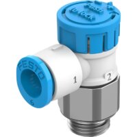 VFOE-LE-T-G18-Q6-P50 One-way flow control valve