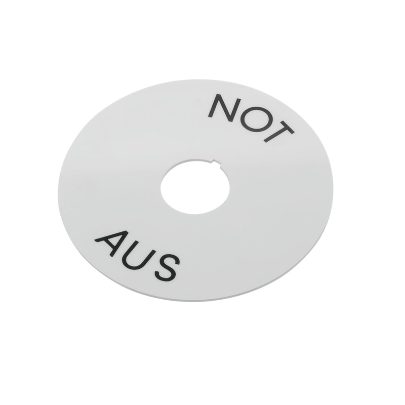 BZ-6-30 Inscription label
